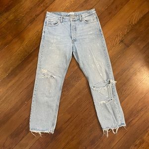 Zara women’s boyfriend jeans